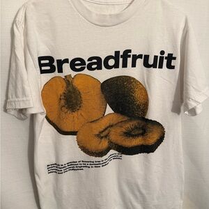 Breadfruit Graphic T Shirt Retro Vintage Style Y2K Grunge Botanical Fruit Tee M